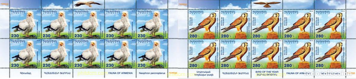 Sellos: 570328 MNH ARMENIA 2016 AVES