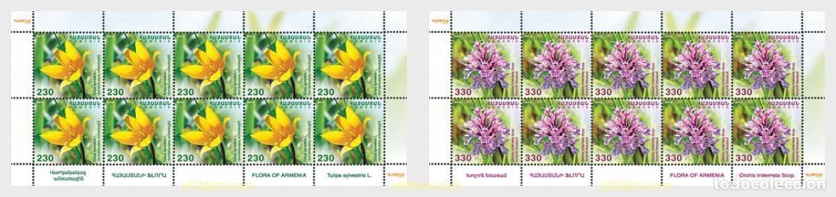 Sellos: 570335 MNH ARMENIA 2016 FLORA