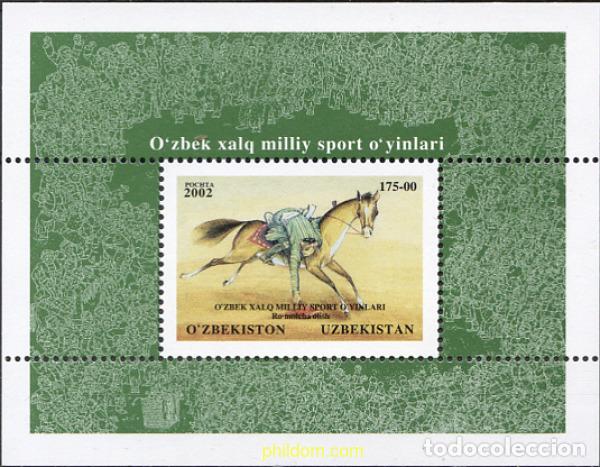 Sellos: 144993 MNH UZBEKISTAN 2002 DEPORTES NACIONALES