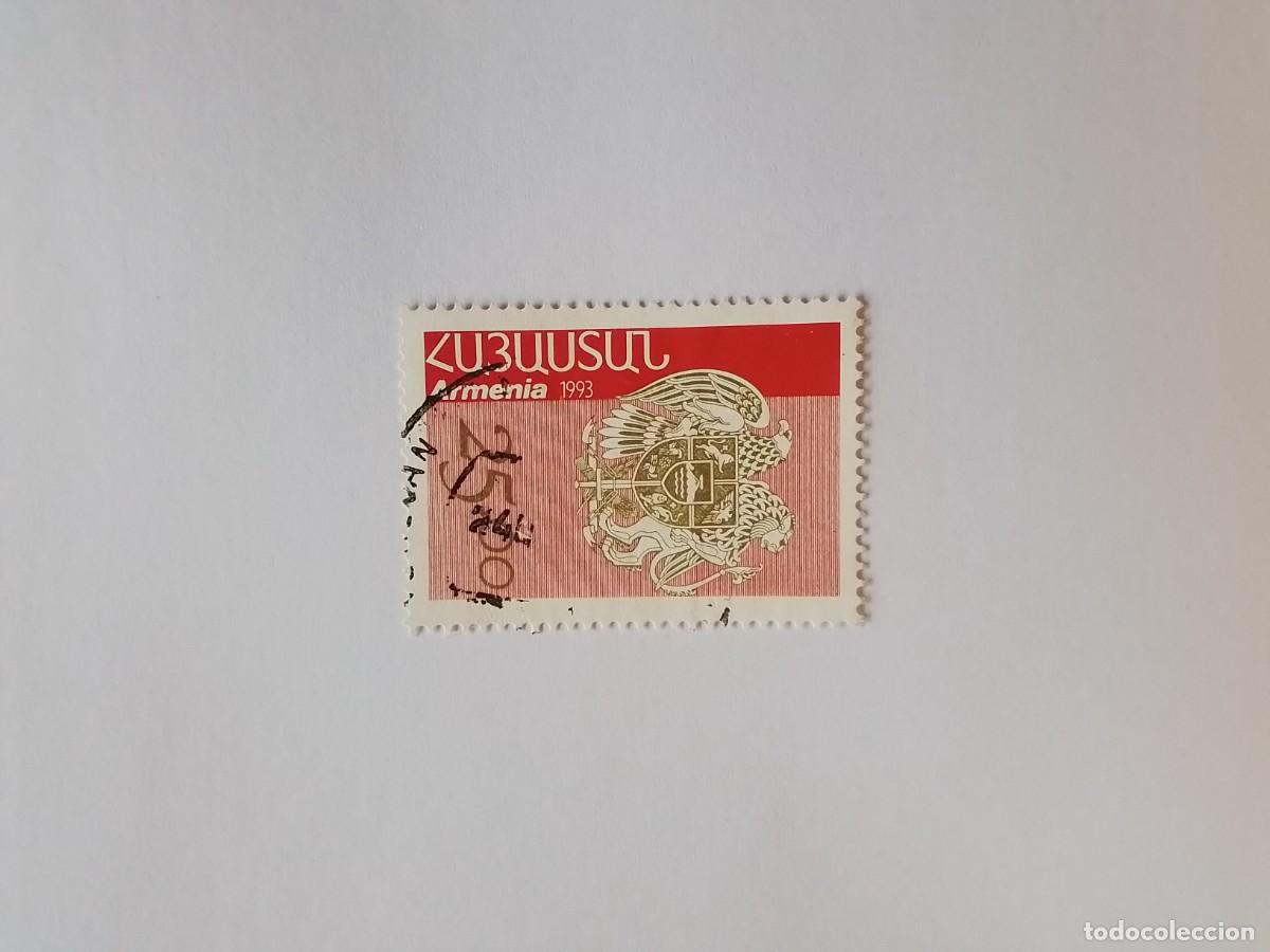 Sellos: A&Ntilde;O 1993 ARMENIA SELLO USADO