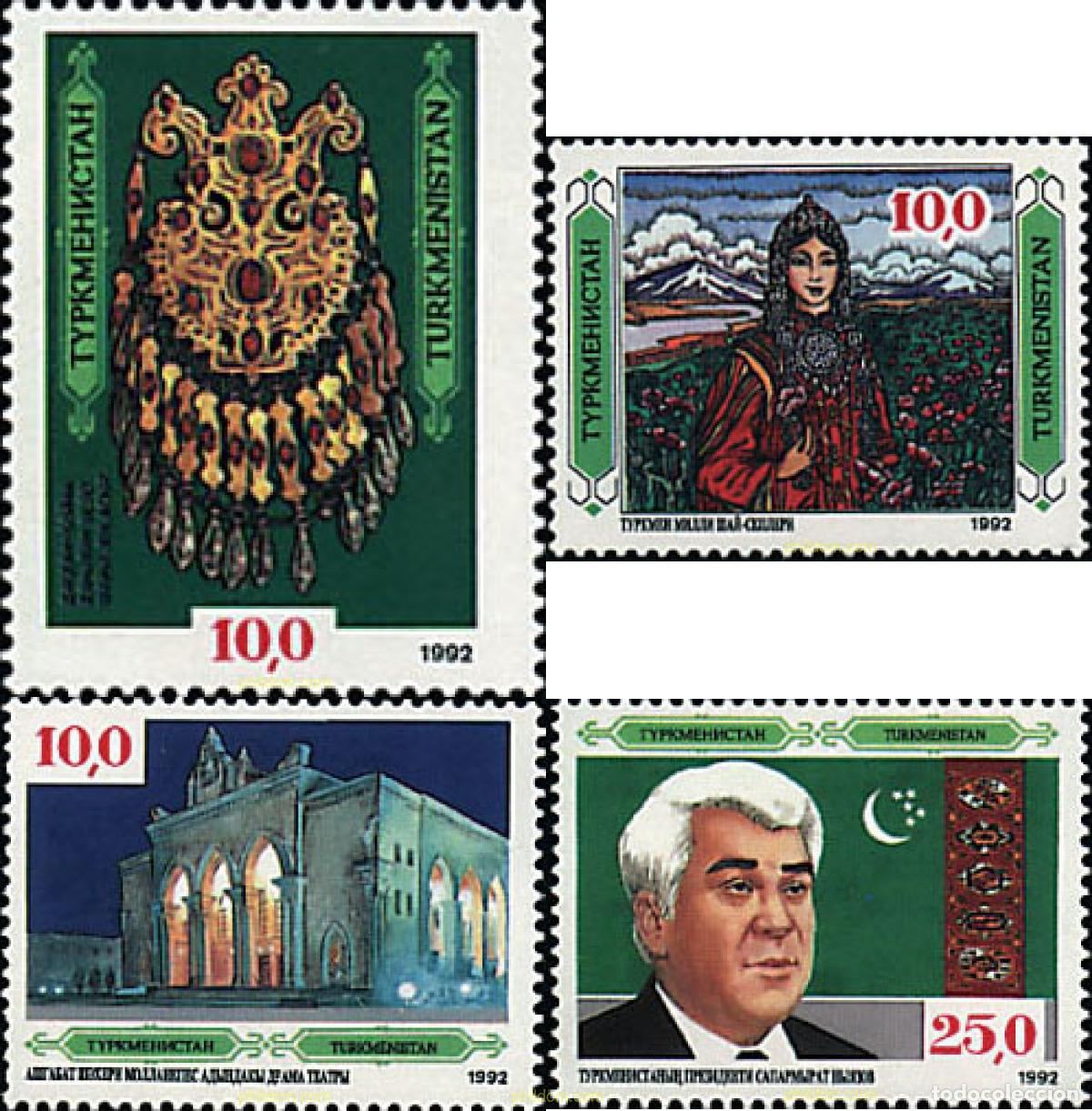 Sellos: 787733 MNH TURKMENISTAN 1992 ASPECTOS CULTURALES