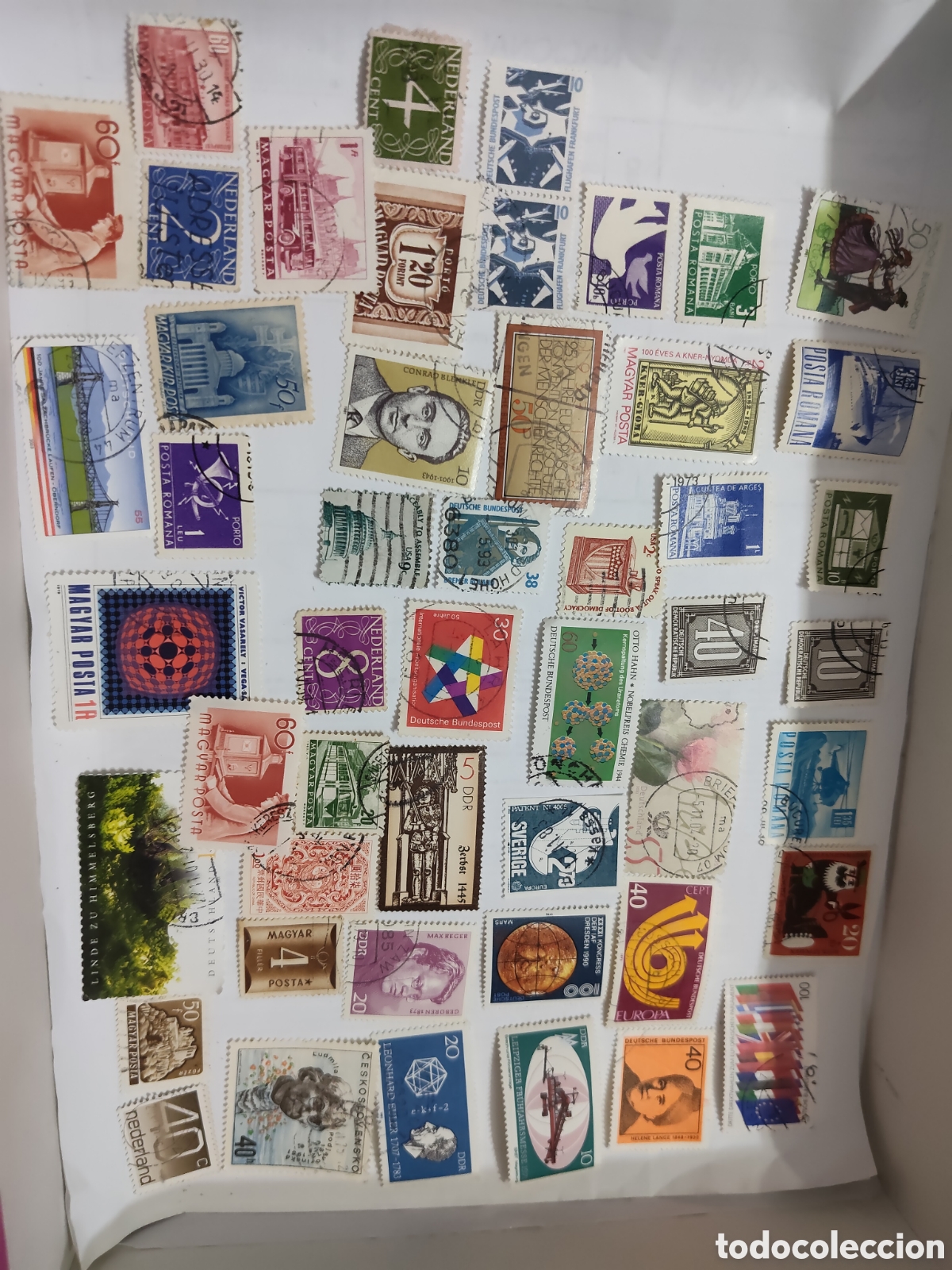 Sellos: 48 Sellos del mundo variados