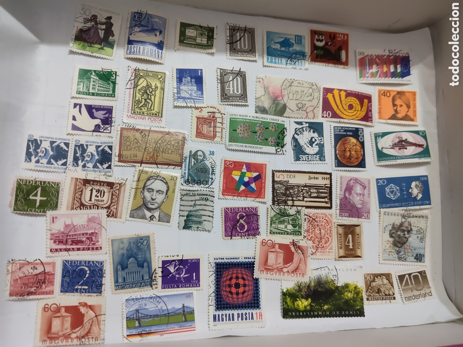 Sellos: 48 Sellos del mundo variados