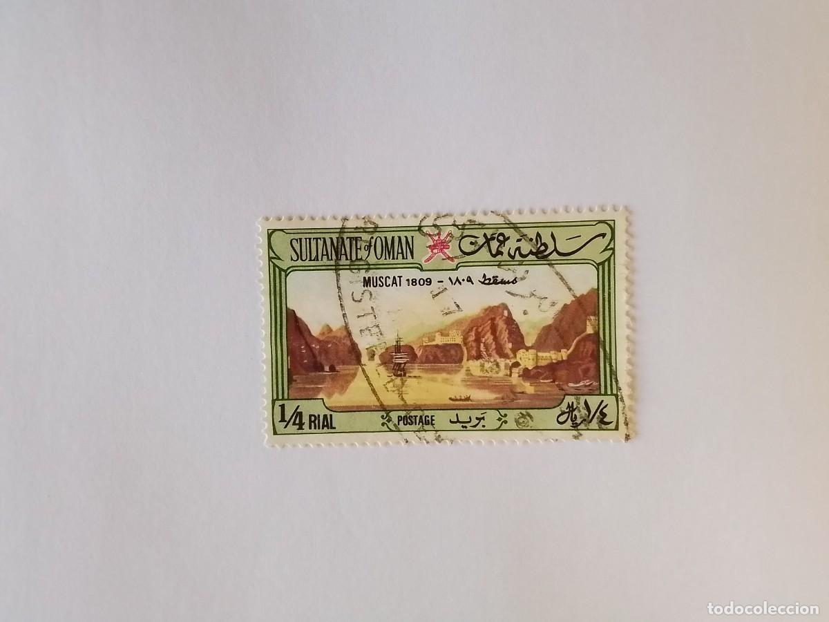 Sellos: A&Ntilde;O 1972 OM&Aacute;N SELLO USADO