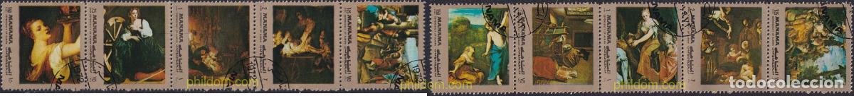 Sellos: 787907 USED MANAMA 1972 PINTURA