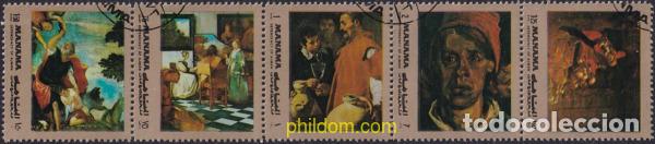Sellos: 787906 USED MANAMA 1972 PINTURA