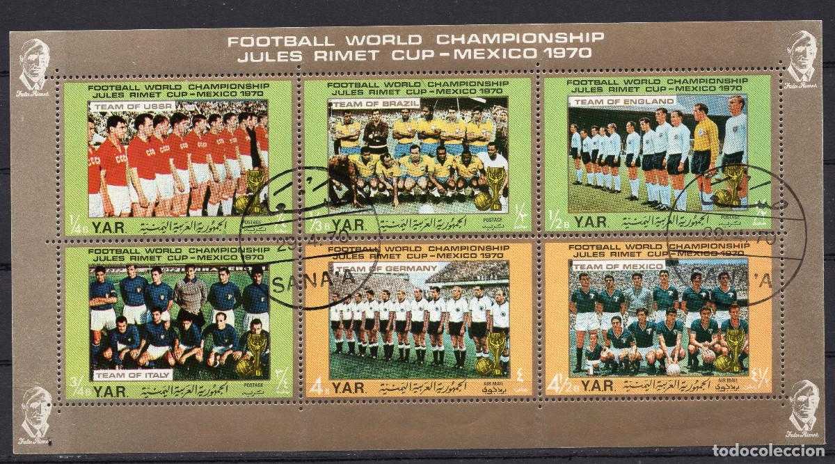 Sellos: YEMEN ARAB REPUBLIC 1970 STAMP MICHEL YE-AR 1145-1150