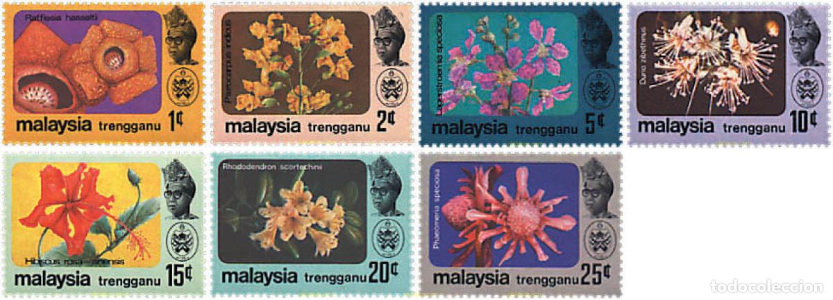 Sellos: 92075 MNH MALASIA. TRENGGANU 1979 FLORES