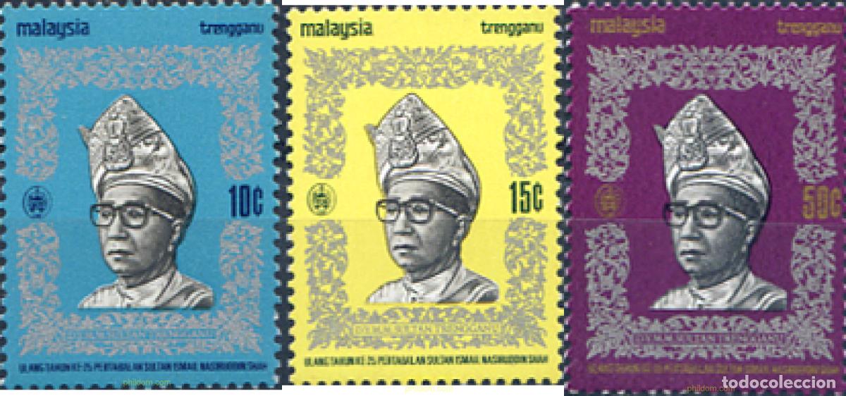 Sellos: 340248 MNH MALASIA. TRENGGANU 1970 SULTAN