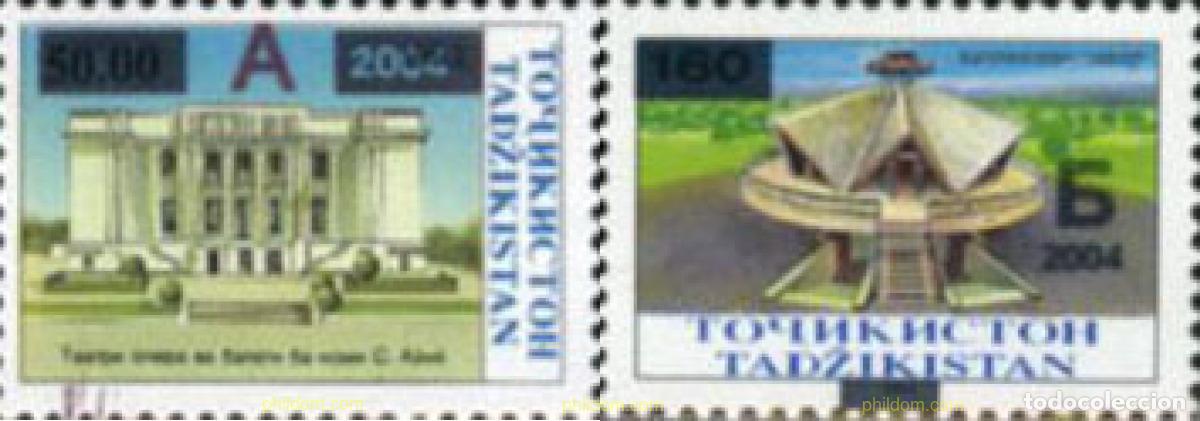 Sellos: 179797 MNH TAYIKISTAN 2004 EDIFICIOS