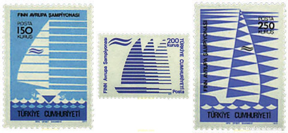 Sellos: 26516 MNH TURQUIA 1977 CAMPEONATOS DE EUROPA DE VELA