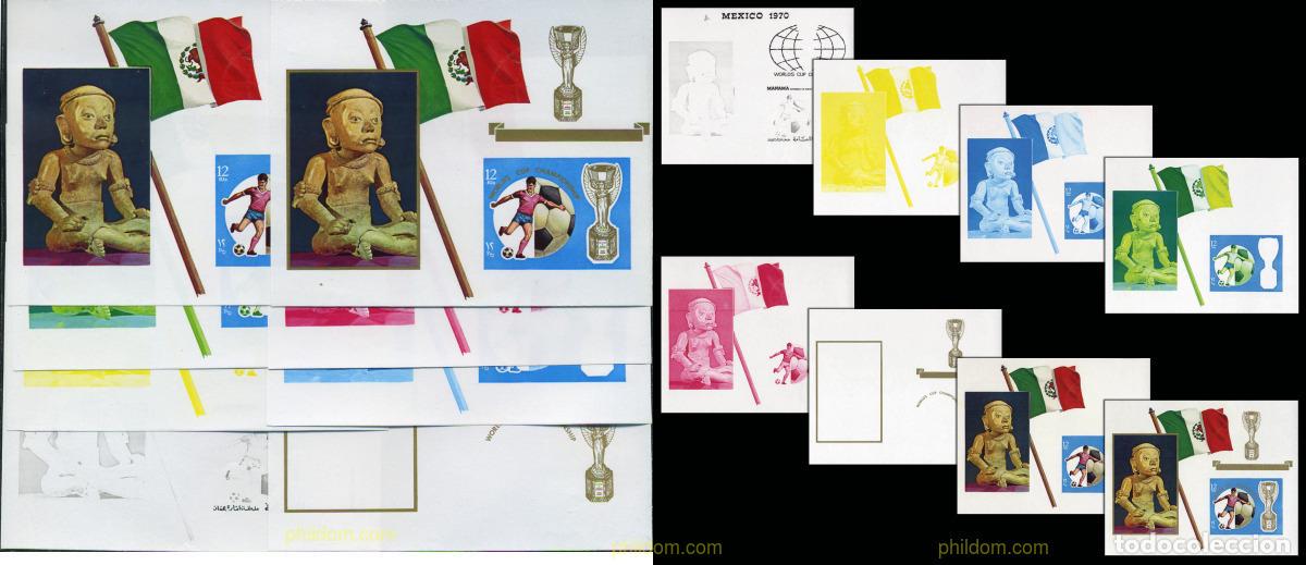 Sellos: 137224 MNH MANAMA 1970 COPA DEL MUNDO DE FUTBOL. MEXICO-70