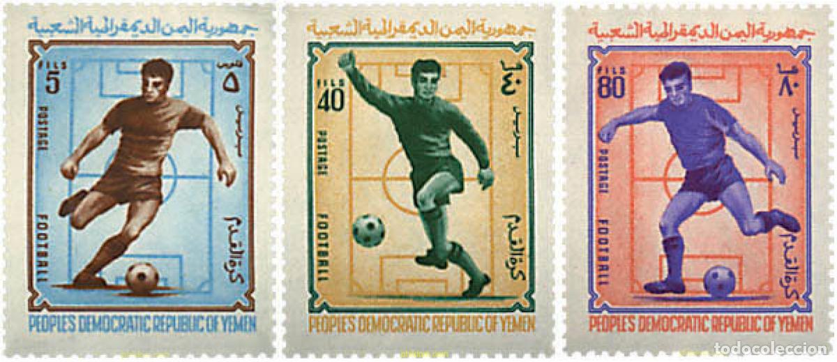 Selos: 34380 MNH YEMEN DEL SUR 1976 FUTBOL