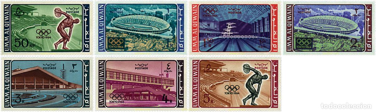 Sellos: 19086 MNH UMM AL QIWAIN 1964 18 JUEGOS OLIMPICOS VERANO TOKIO 1964