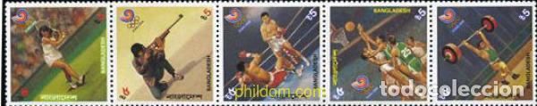 Francobolli: 134173 MNH BANGLADESH 1988 24 JUEGOS OLIMPICOS VERANO SEUL 1988