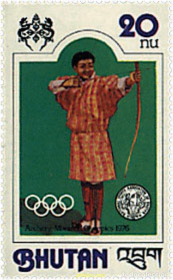 Francobolli: 26568 MNH BHUTAN 1978 21 JUEGOS OLIMPICOS VERANO MONTREAL 1976