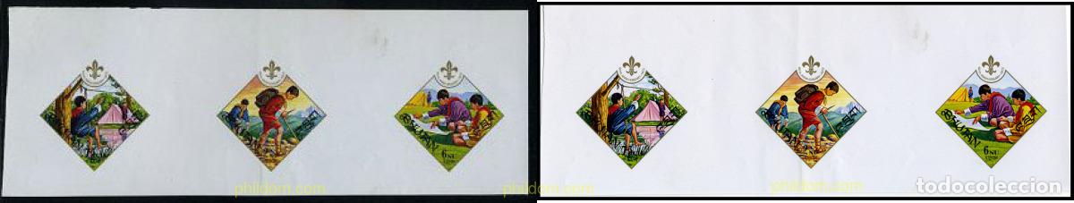 Sellos: 202109 MNH BHUTAN 1971 60 ANIVERSARIO DEL ESCULTISMO