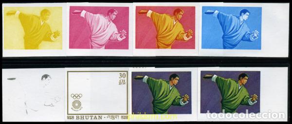 Sellos: 204083 MNH BHUTAN 1972 20 JUEGOS OLIMPICOS VERANO MUNICH 1972