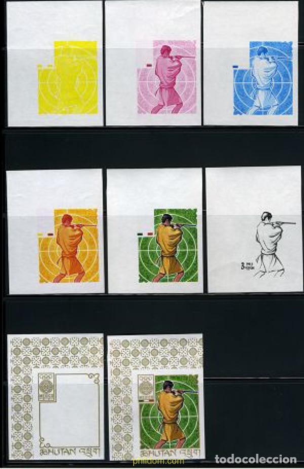 Sellos: 204039 MNH BHUTAN 1968 19 JUEGOS OLIMPICOS VERANO MEXICO 1968