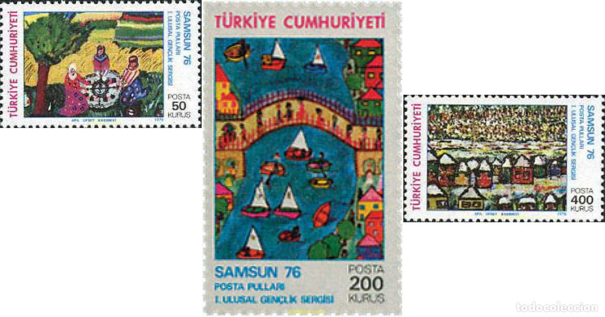 Sellos: 26865 MNH TURQUIA 1976 SAMSUN 76. EXPOSICION FILATELICA NACIONAL