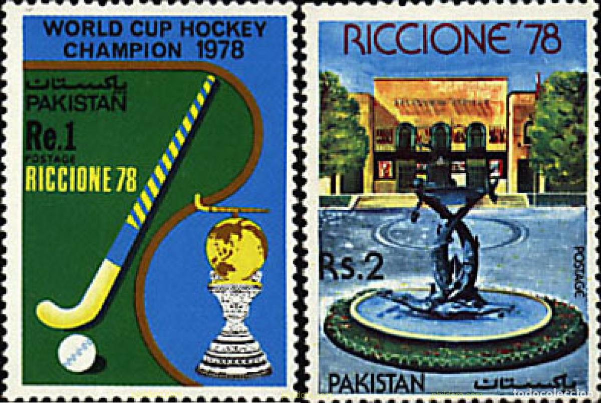 Sellos: 27390 MNH PAKISTAN 1978 COPA DEL MUNDO DE HOCKEY SOBRE HIERBA.