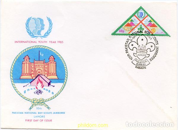 Sellos: 265380 MNH PAKISTAN 1985 JAMBOREE NACIONAL EN LAHORE