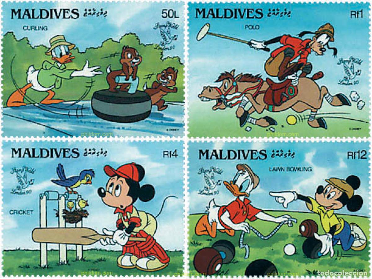 Sellos: 340646 MNH MALDIVAS 1990 LONDON 90. EXPOSICION FILATELICA INTERNACIONAL