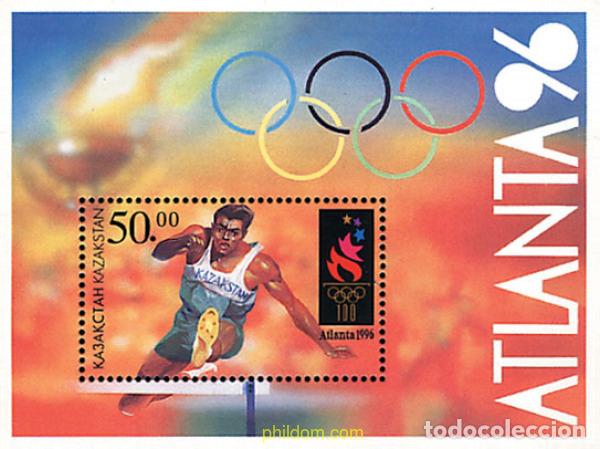 Sellos: 54532 MNH KAZAJSTAN 1996 26 JUEGOS OLIMPICOS VERANO ATLANTA 1996