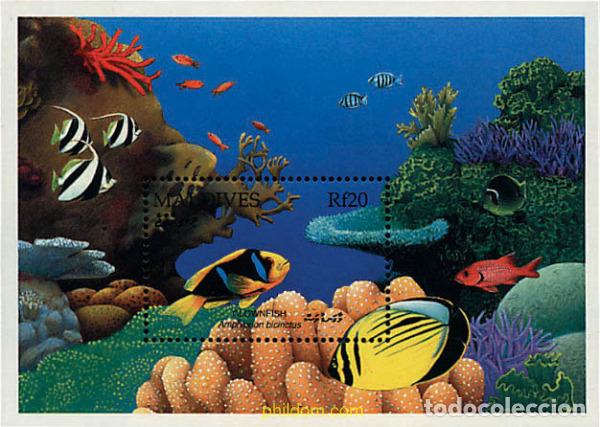 Stamps: 333025 MNH MALDIVAS 1992 PECES