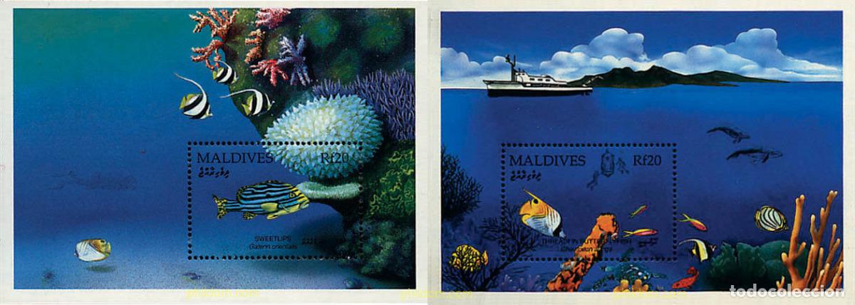 Stamps: 340788 MNH MALDIVAS 1992 PECES