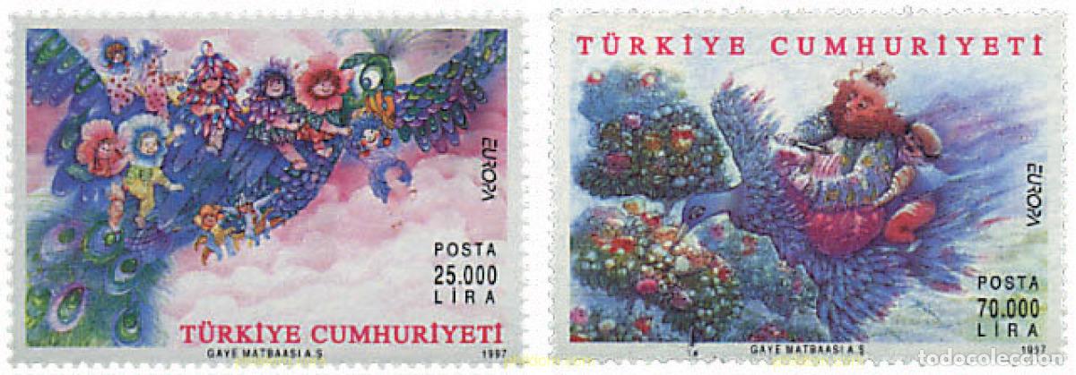 Sellos: 63090 MNH TURQUIA 1997 EUROPA CEPT. CUENTOS Y LEYENDAS