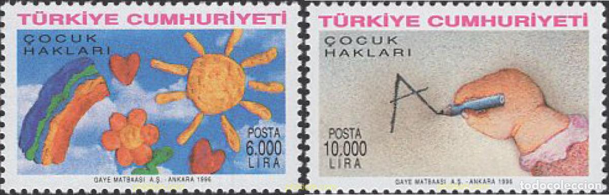 Sellos: 59352 MNH TURQUIA 1996 INFANCIA