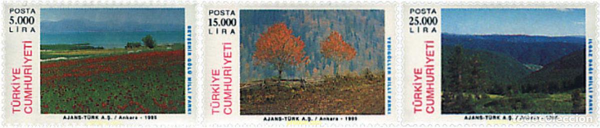Sellos: 92376 MNH TURQUIA 1995 DIA DEL MEDIO AMBIENTE