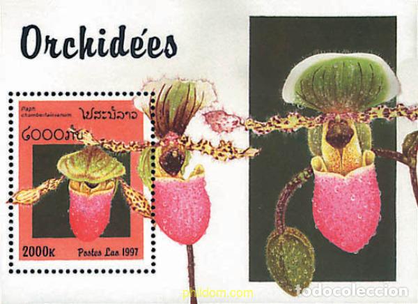 Sellos: 95630 MNH LAOS 1997 ORQUIDEAS