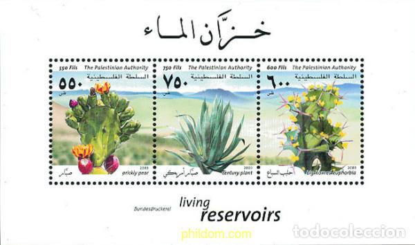 Sellos: 125173 MNH PALESTINA 2003 CACTUS