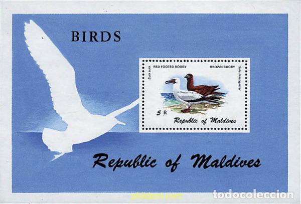 Sellos: 36713 MNH MALDIVAS 1980 AVES MARINAS