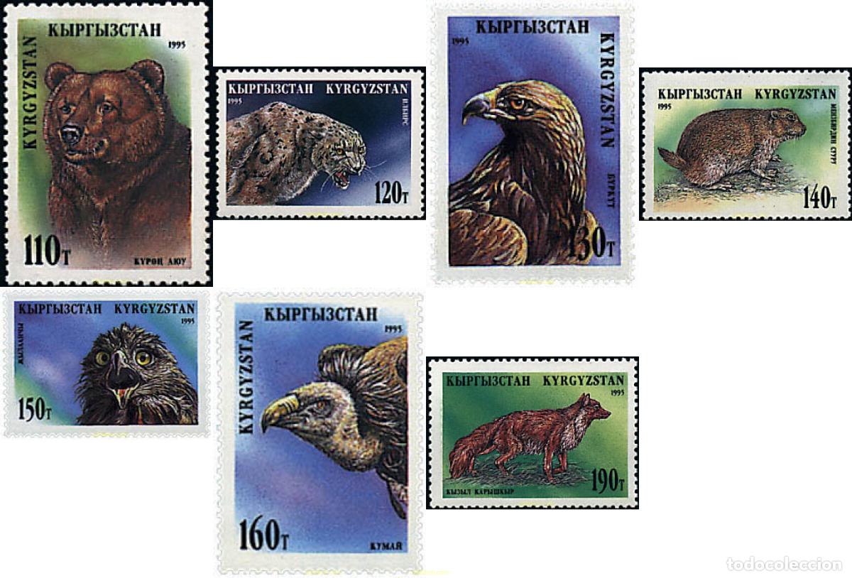Sellos: 31478 MNH KIRGUIZISTAN 1995 FAUNA