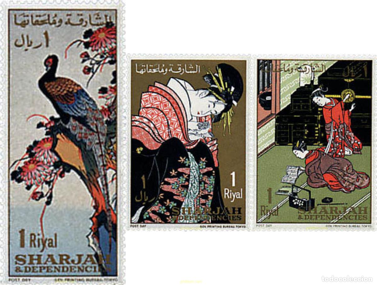 Sellos: 33698 MNH SHARJAH 1967 DIA DE CORREOS