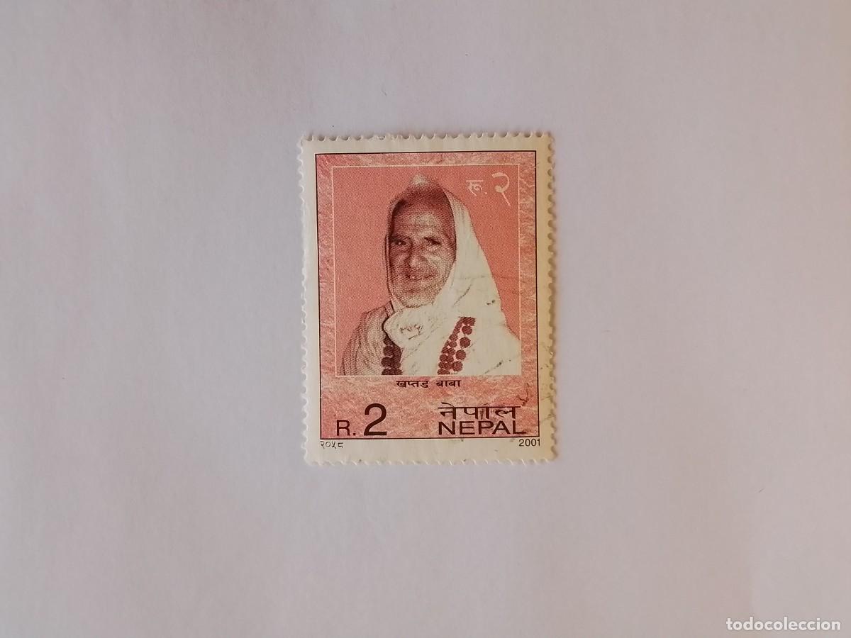 Sellos: A&Ntilde;O 2001 NEPAL SELLO USADO