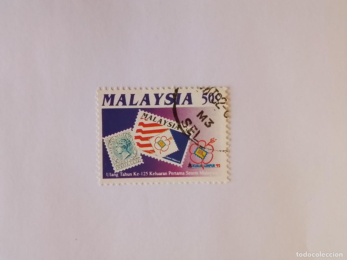 Sellos: A&Ntilde;O 1992 MALASIA SELLO USADO