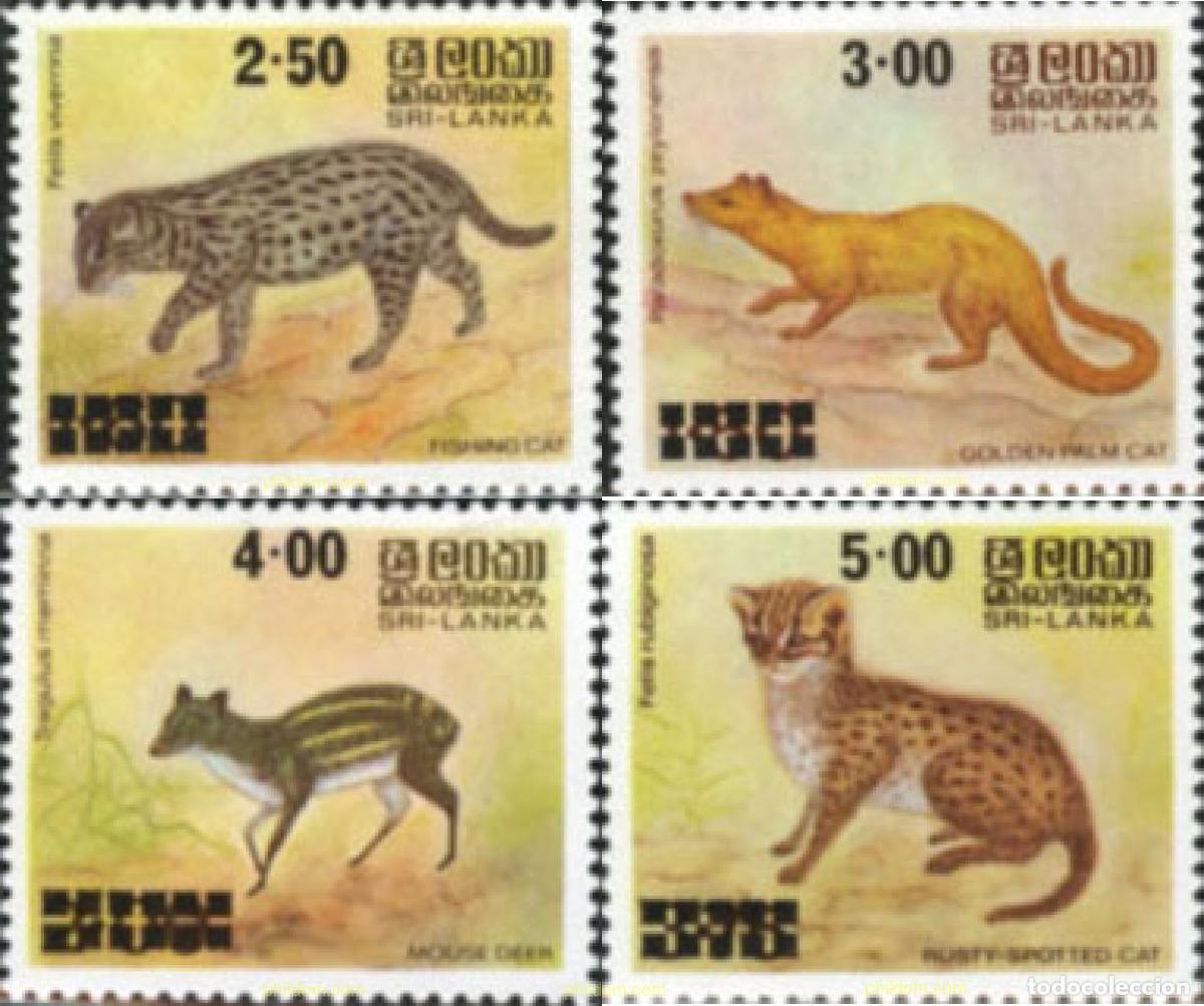 Sellos: 30358 MNH SRI LANKA 1981 MAMIFEROS