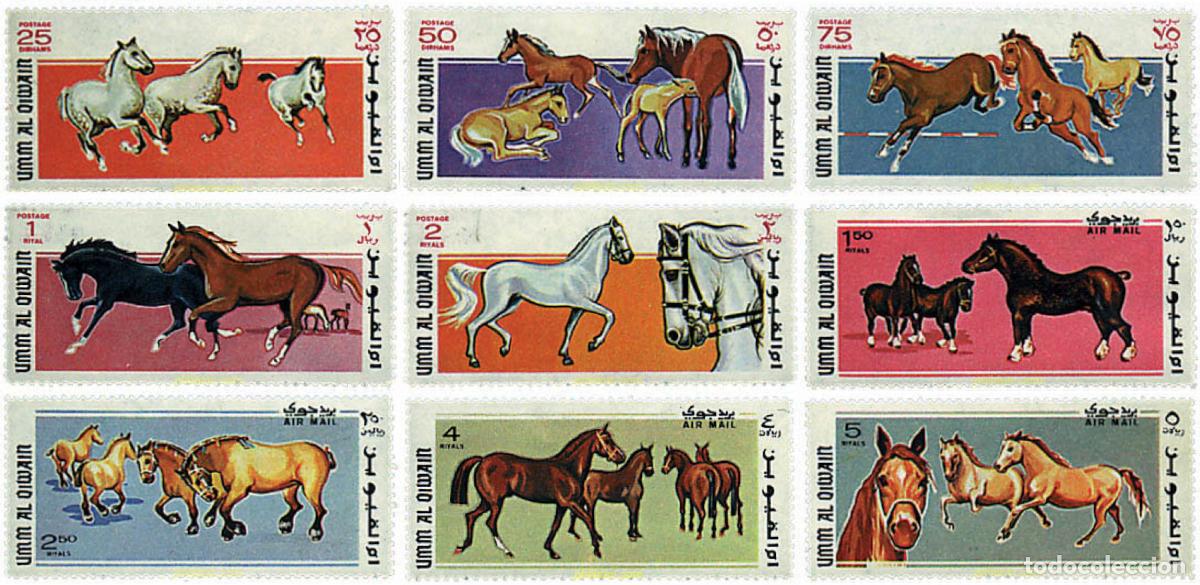 Sellos: 68211 MNH UMM AL QIWAIN 1969 CABALLOS