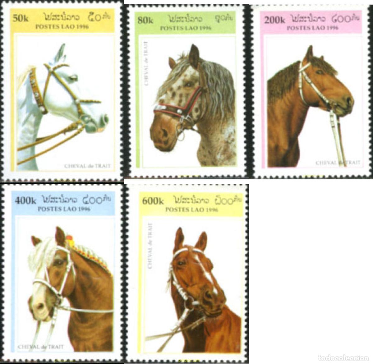 Sellos: 71059 MNH LAOS 1996 CABALLOS