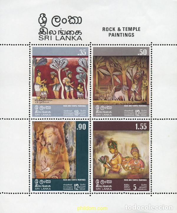 Sellos: 54735 MNH SRI LANKA 1973 PINTURAS RUPESTRES