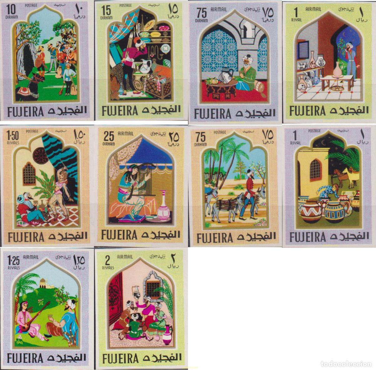 Sellos: 20611 MNH FUJEIRA 1967 CUENTOS ORIENTALES