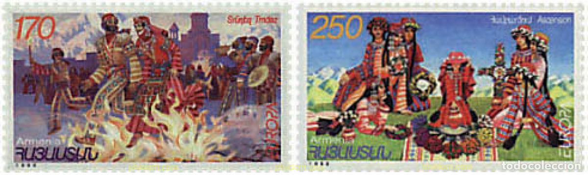 Sellos: 98433 MNH ARMENIA 1998 EUROPA CEPT. FESTIVALES Y FIESTAS NACIONALES