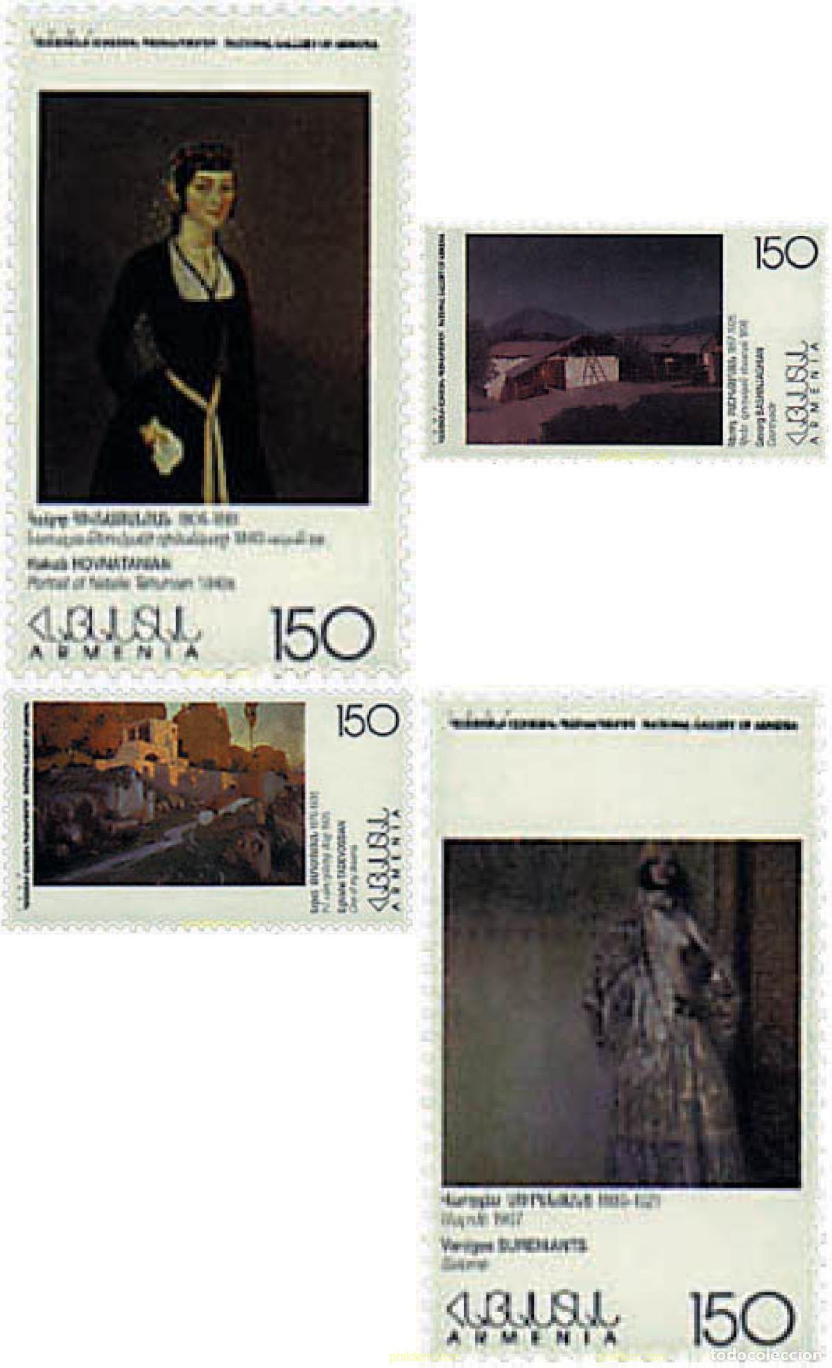 Sellos: 83110 MNH ARMENIA 1997 PINTURAS DE LA GALERIA NACIONAL