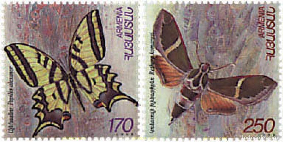 Sellos: 83225 MNH ARMENIA 1998 MARIPOSAS