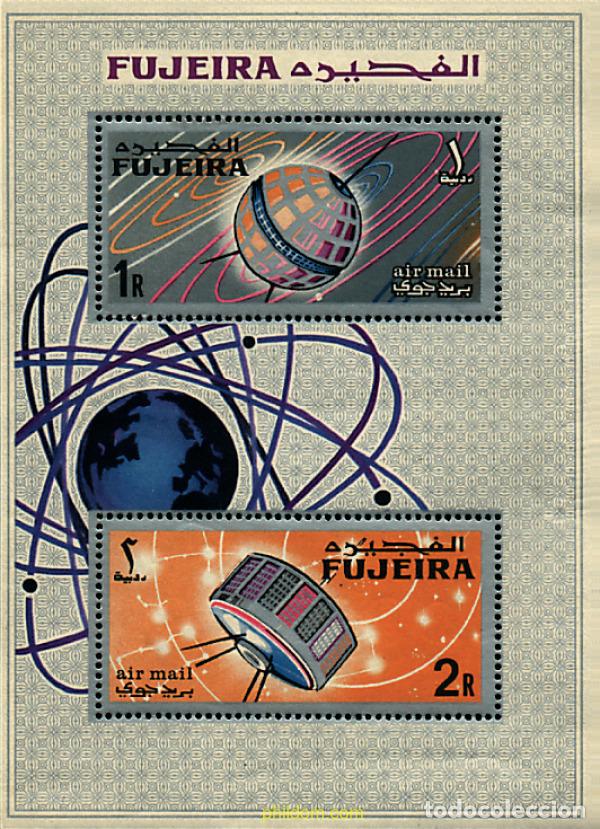 Sellos: 65443 MNH FUJEIRA 1966 PERSONAJES DE LEYENDA