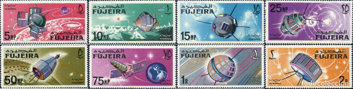 Sellos: 65442 MNH FUJEIRA 1966 ASTROFILATELIA